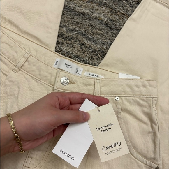 Mango Denim Regina Slouchy Ankle High Rise Jeans Sz 8 NWT | Mango Balloon Jeans- - Picture 4 of 14